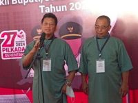 Pasangan bakal calon Gubernur dan Wakil Gubernur Kalimantan Tengah (Kalteng) Willy M Yoseph dan Habib Ismail Bin Yahya