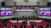 Pelantikan Pengganti Antarwaktu (PAW) di DPRD Kalimantan Tengah untuk periode 2024-2029, Senin (20/1/2025).