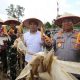 Polresta Panen Jagung Dukung Swasembada Pangan