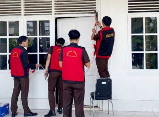 penggeledahan KPU Kotim