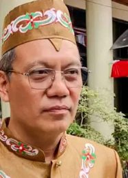 Foto anggota DPRD Kota Palangka Raya Hasan Busyairi sedang menyampaikan pernyataan tentang kesehatan calon jemaah haji di Palangka Raya.