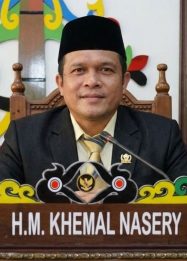 Foto anggota DPRD Kota Palangka Raya Khemal Nasery menyampaikan pernyataan terkait ketahanan pangan di Palangka Raya.