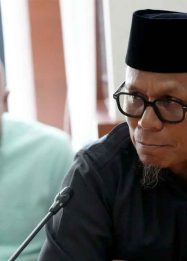 Foto Wakil Ketua II Komisi I DPRD Palangka Raya Syaufwan Hadi menyampaikan pernyataan di Palangka Raya.