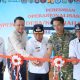 Foto Bupati Kapuas sedang mengikuti peresmian Koperasi Merah Putih di Desa Palingkau Asri.