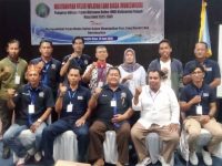 Foto pengurus IWO Kalimantan Tengah sedang mengikuti Mubeswilub di Palangka Raya.