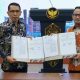 Foto penandatanganan kerja sama antara Pemerintah Kota Palangka Raya dan mitra strategis di Palangka Raya