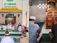 Foto Ustadz Achmad Arbani sedang memberikan ceramah di Lapas Narkotika Kasongan