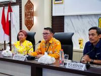 Iceu Purnamasari mengikuti forum kemitraan fasilitas kesehatan di Kantor Bupati Gunung Mas
