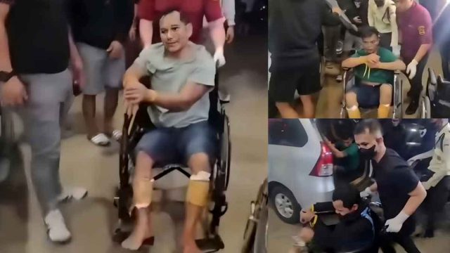 Tiga terduga pelaku penyerangan personel Satresnarkoba Polres Katingan menjalani pemeriksaan di Bareskrim Polri