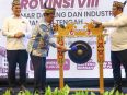 Wakil Gubernur Kalteng Edy Pratowo saat membuka Musyawarah Provinsi VIII Kadin Kalteng di Palangka Raya.