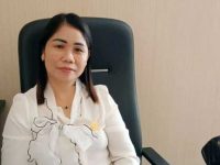 Anggota DPRD Kabupaten Gunung Mas (Gumas), Karolina.