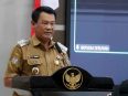 Bupati Seruyan Ahmad Selanorwanda saat memberikan sambutan dalam acara BKPSDM Seruyan pada Agustus 2026.