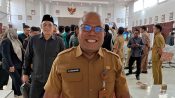 Kepala Dinas Perumahan, Kawasan Permukiman dan Pertanahan Kabupaten Seruyan Albidinnor terkait bantuan 200 unit RTLH.