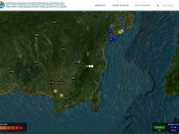 Peta ISPU Kementerian Lingkungan Hidup menunjukkan kualitas udara sejumlah wilayah Kalimantan Tengah masuk kategori berbahaya pada Jumat, 18 September 2026.
