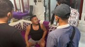 Proses pengamanan terduga pelaku yang mengaku sebagai jaksa di Palangka Raya.