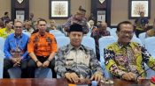 Rapat evaluasi pencegahan dan penanganan Karhutla di Aula Jayang Tingang Kantor Gubernur Kalimantan Tengah