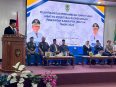 Bupati Seruyan Ahmad Selanorwanda memberikan arahan kepada 106 pejabat struktural seusai pelantikan di lingkungan Pemerintah Kabupaten Seruyan.