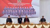 Ketua DPRD Seruyan Zuli Eko Prasetyo saat mengikuti rapat di DPRD Seruyan.