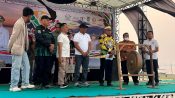 Sukardi membuka Danau Sembuluh Ethnic Festival 2026 di Desa Sembuluh I
