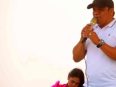 Harsandi saat berpidato tentang pentingnya pelestarian budaya lokal dan keterlibatan generasi muda di Kabupaten Seruyan.