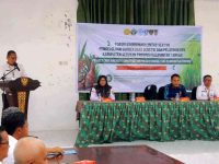 Plh. Sekretaris Daerah Kabupaten Seruyan, dr. Bahrun Abbas, menyampaikan potensi pengembangan Beras Ungu sebagai komoditas unggulan daerah.
