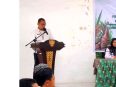Plh. Sekretaris Daerah Kabupaten Seruyan, dr. Bahrun Abbas, menyampaikan potensi pengembangan Beras Ungu sebagai komoditas unggulan daerah.