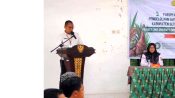 Plh. Sekretaris Daerah Kabupaten Seruyan, dr. Bahrun Abbas, menyampaikan potensi pengembangan Beras Ungu sebagai komoditas unggulan daerah.